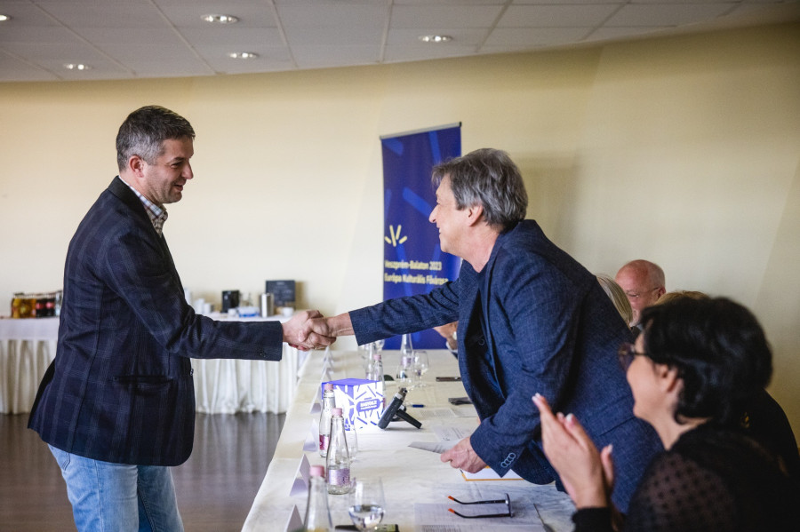 Szálinger Balázs és Vándorfi László (Fotó: Kovács Bálint / vehir archív)