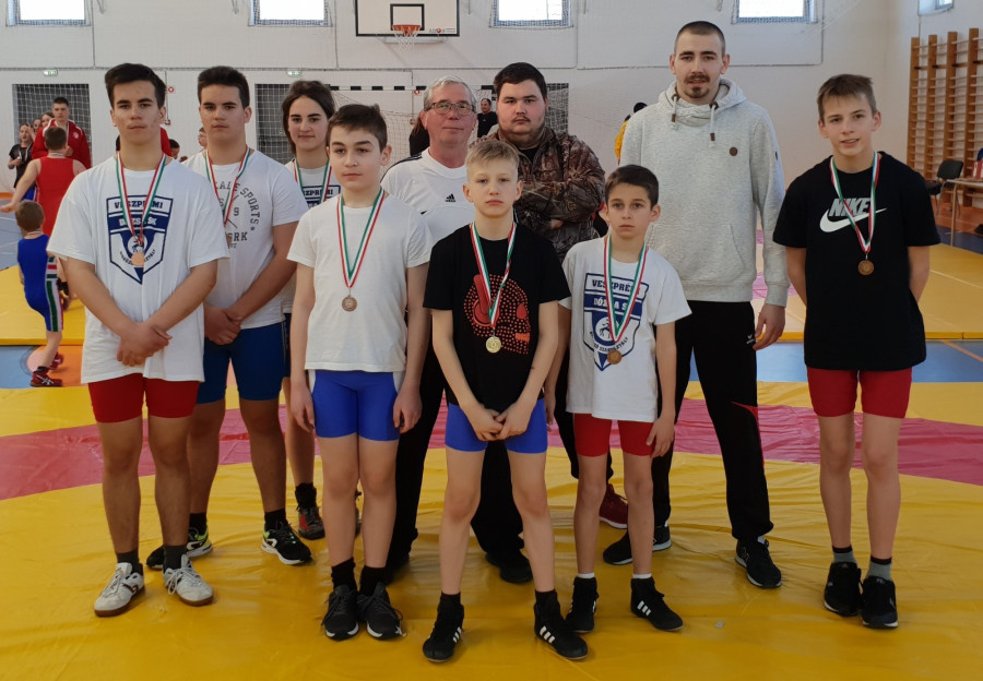 A Veszprémi Dózsa csapata kitett magáért