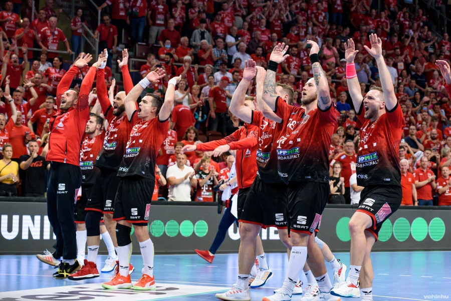 Kilenc góllal nyert a Veszprém (archív fénykép)