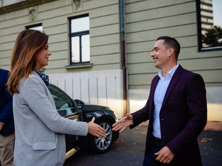 Ovádi Péter és Varga Judit, igazságügyi miniszter