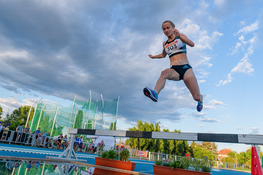 Varga Gréta 11. lett a döntőben - Fotó: MASZ