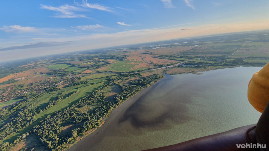 A Zala torkolata a Balatonba