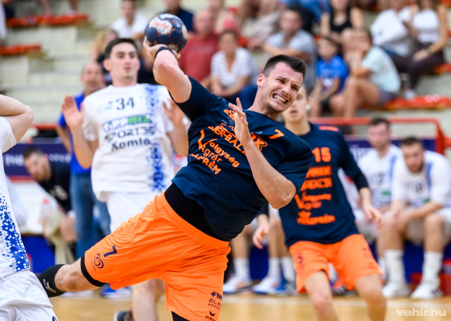 A szlovák válogatott Simon Machac hétszer is megvillant, a csapata viszont nem szerzett pontot (archív fotó)