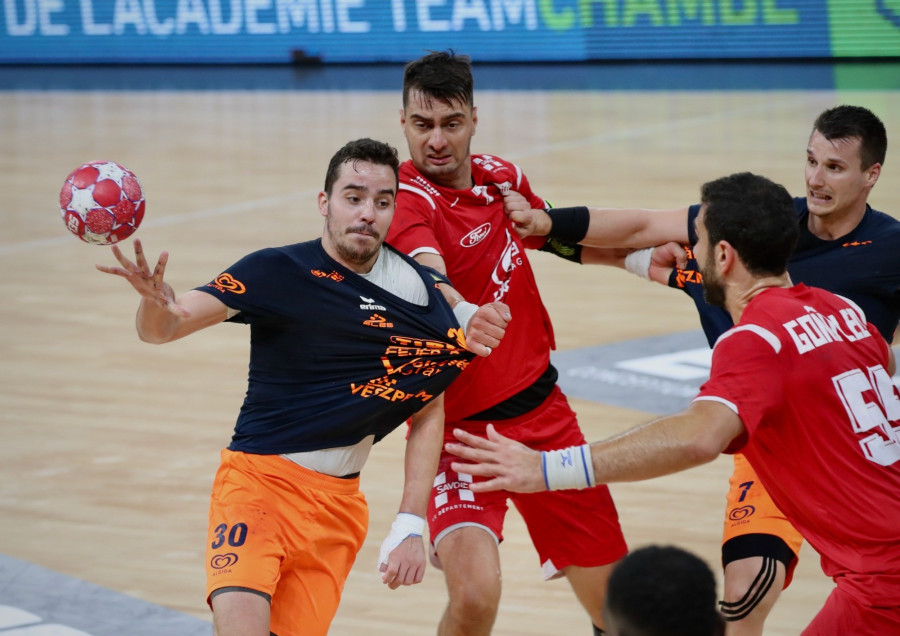 Kristóf Mátyás (30) csapata vezére volt - Fotók: Fejér-B.Á.L. Veszprém Facebook