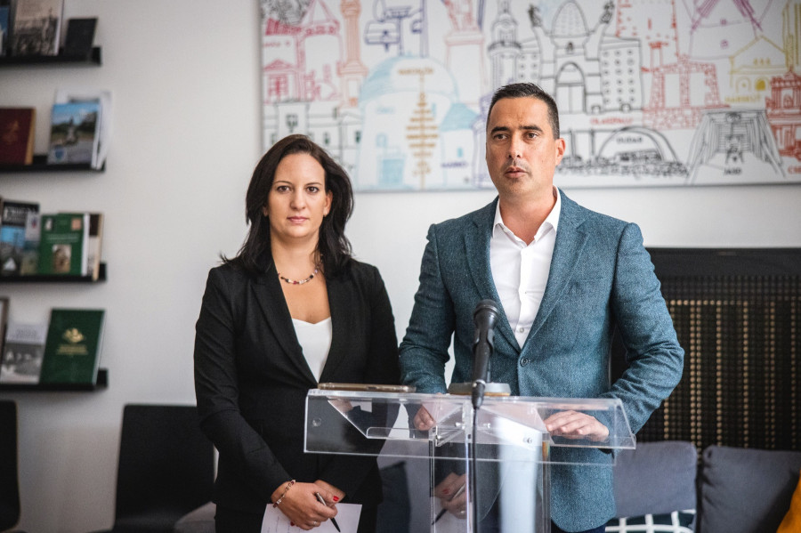 Hegedűs Barbara és Ovádi Péter