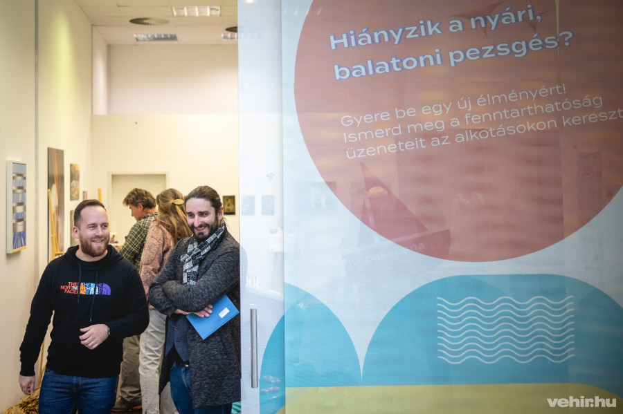 Tiszta Balaton, tiszta művészet pop-up galéria megnyitó