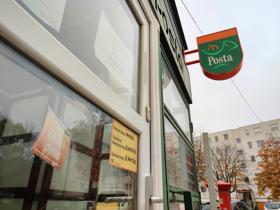 Zárva a posta a Cholnokyn