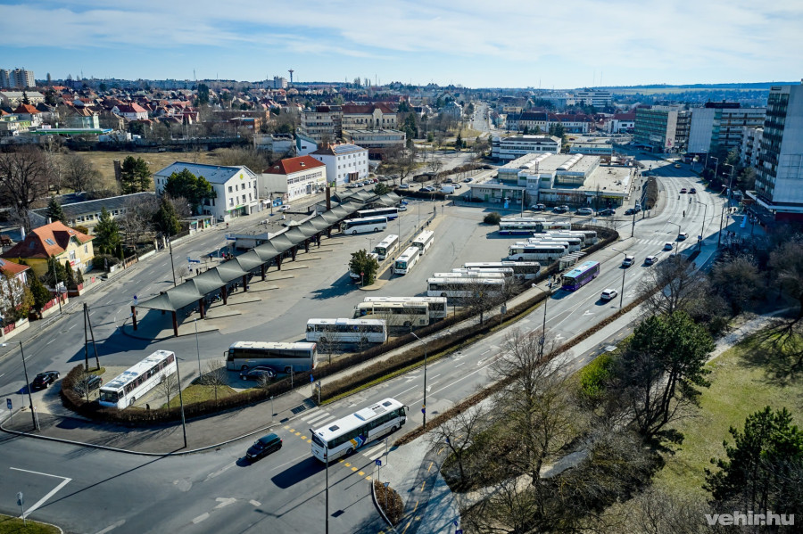 A tervezett körforgalom helye