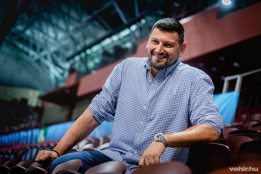 Sterbik Árpád büszke a kapusai teljesítményére (archív fénykép)