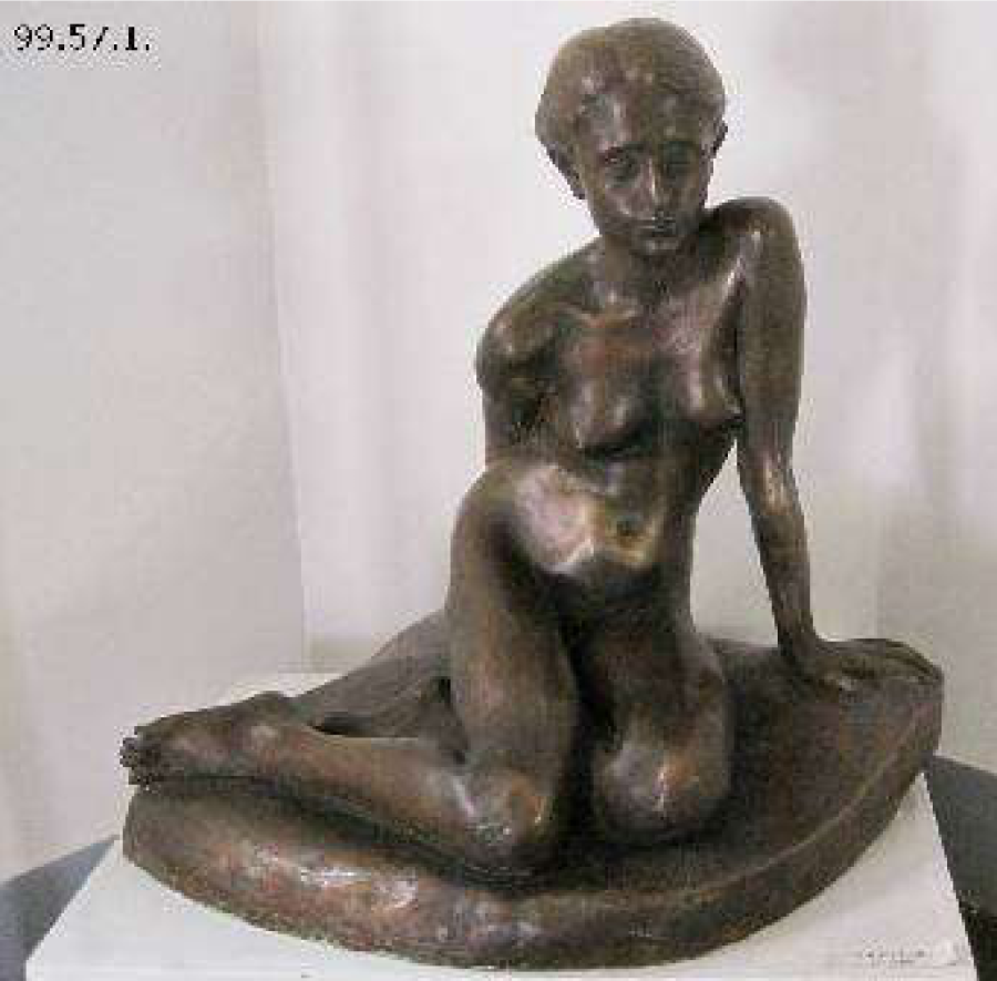 Csikász Imre: Ülő lány