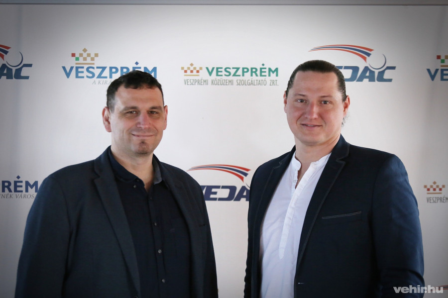 Németh Attila ügyvezető és Török Krisztián szakmai vezető