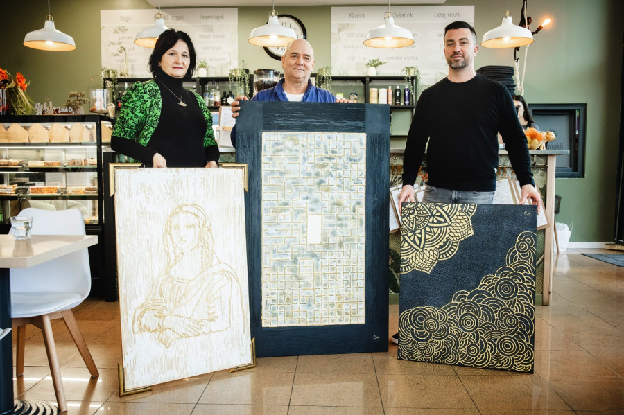 Csernák Andrea, Varga Csaba és Tóth András