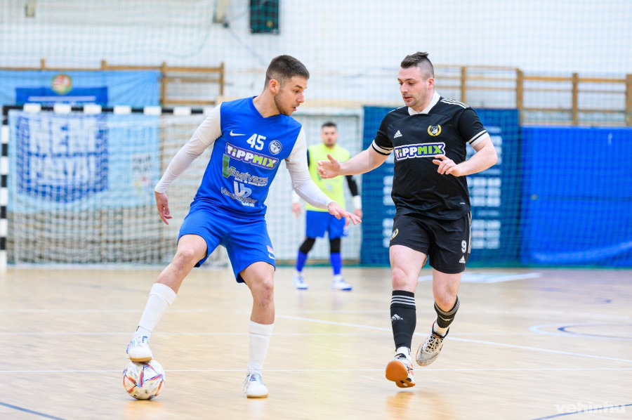 Nagy csata végén egy pontot szerzett Debrecenben a Veszprém (archív fotó)