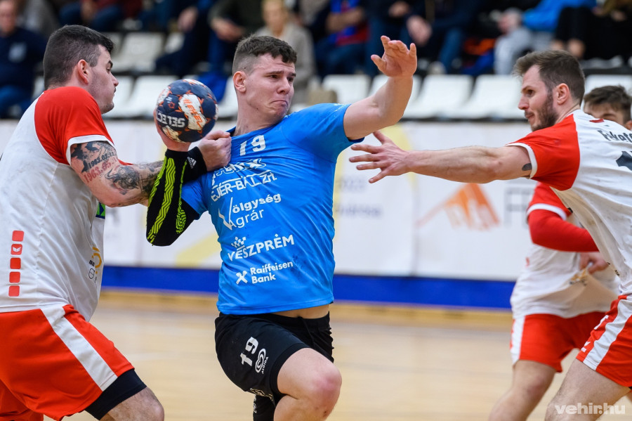 Éles Benedek kilenc gólt vágott, fontos győzelmet aratott a Veszprém (archív fotó)