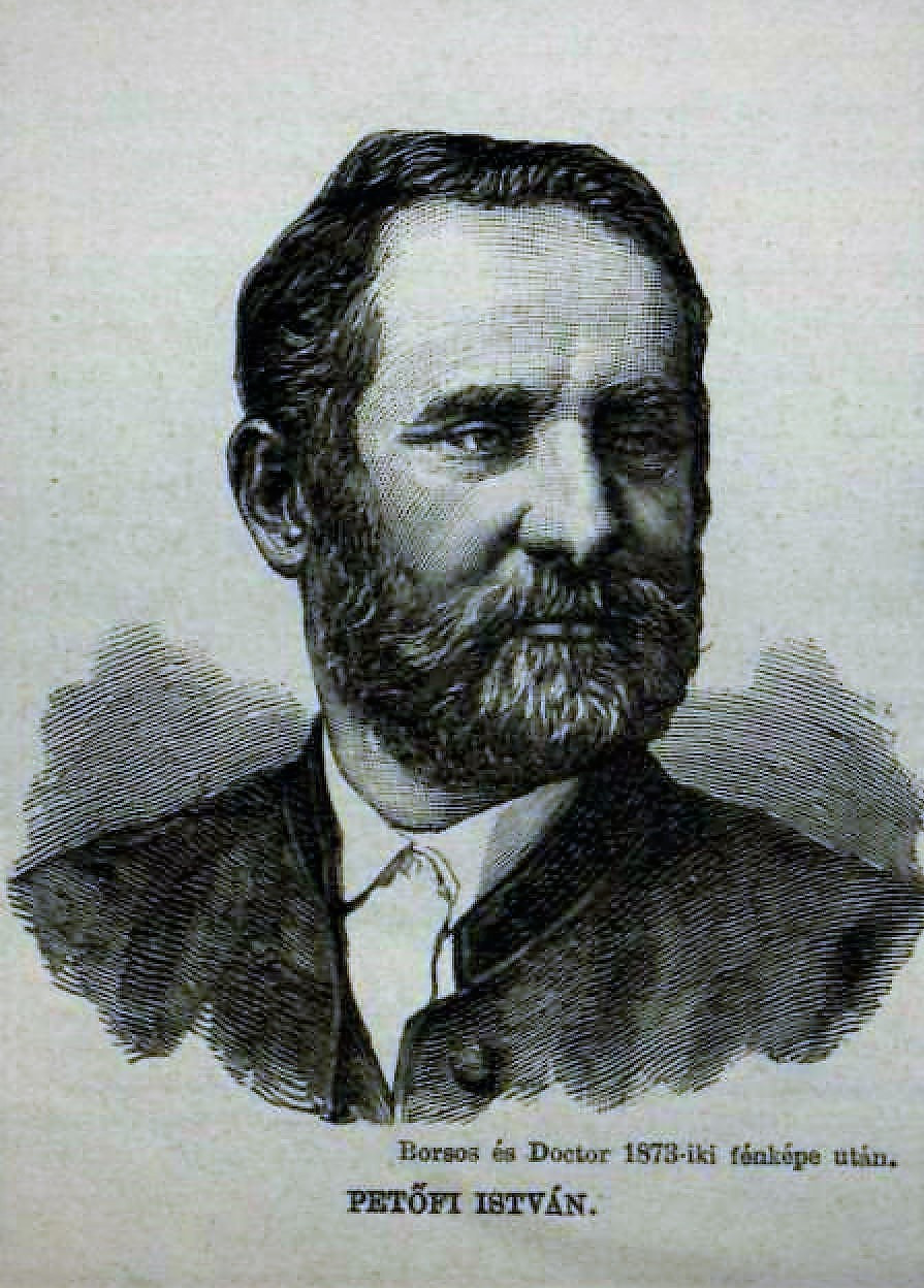 Petőfi István arcképe (Vasárnapi Ujság – 40. évfolyam, 1. szám, 1893. január 1.)