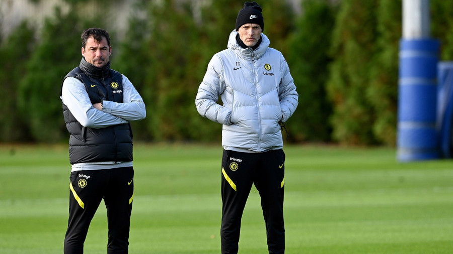 Lőw Zsolt és Thomas Tuchel - Fotó: m4sport.hu/Getty Images