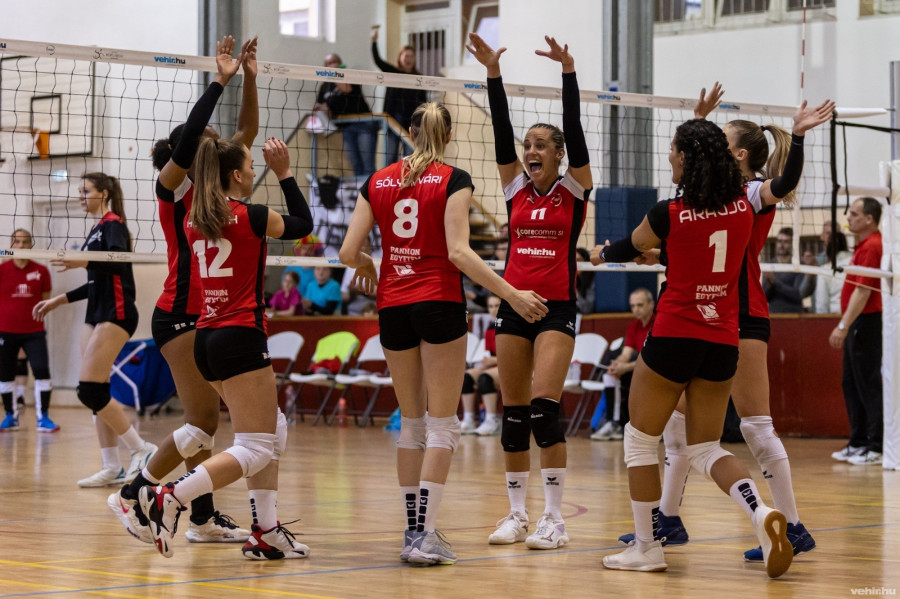 Szettet sem vesztettek a veszprémiek (archív fotó)