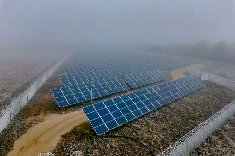 Napelempark Veszprém mellett