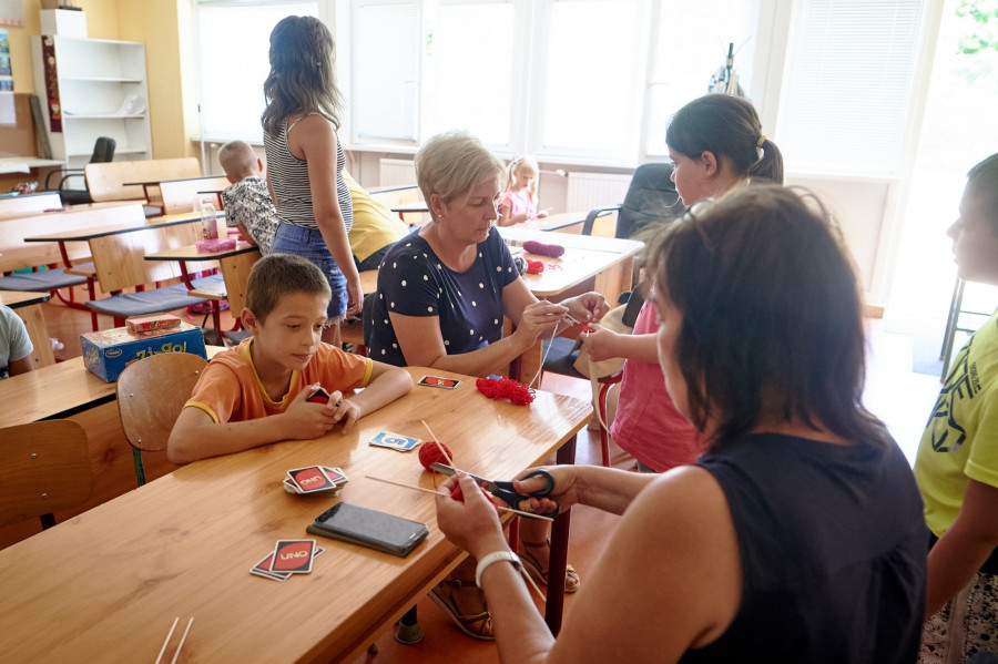 Változatos programok az önkormányzati táborban is (Fotó: Domján Attila / vehir archív)