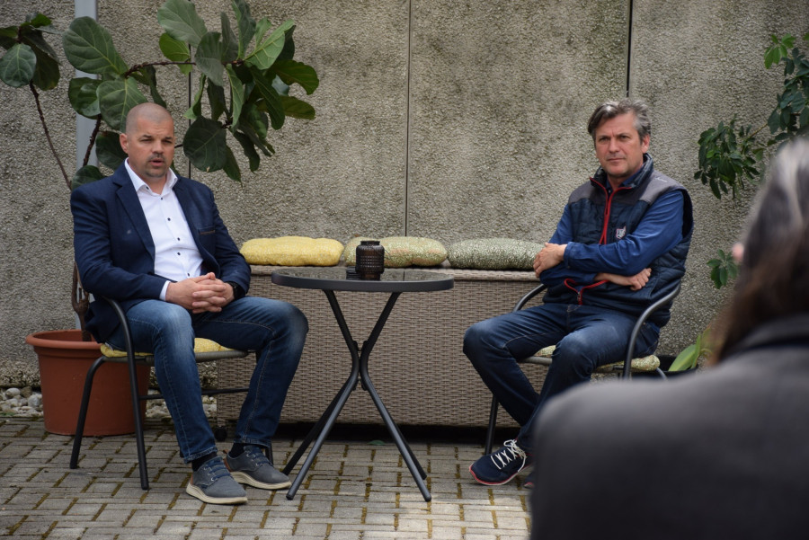 Szabó Zoltán (balra) és Pethő Imre (jobbra)