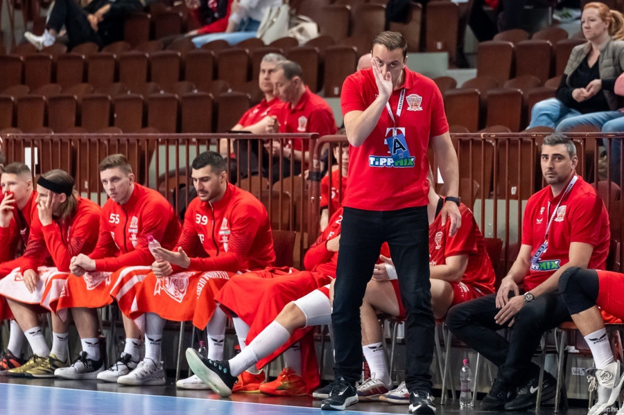 Rendesen megizzadt a győzelemért a Telekom Veszprém (archív fénykép)