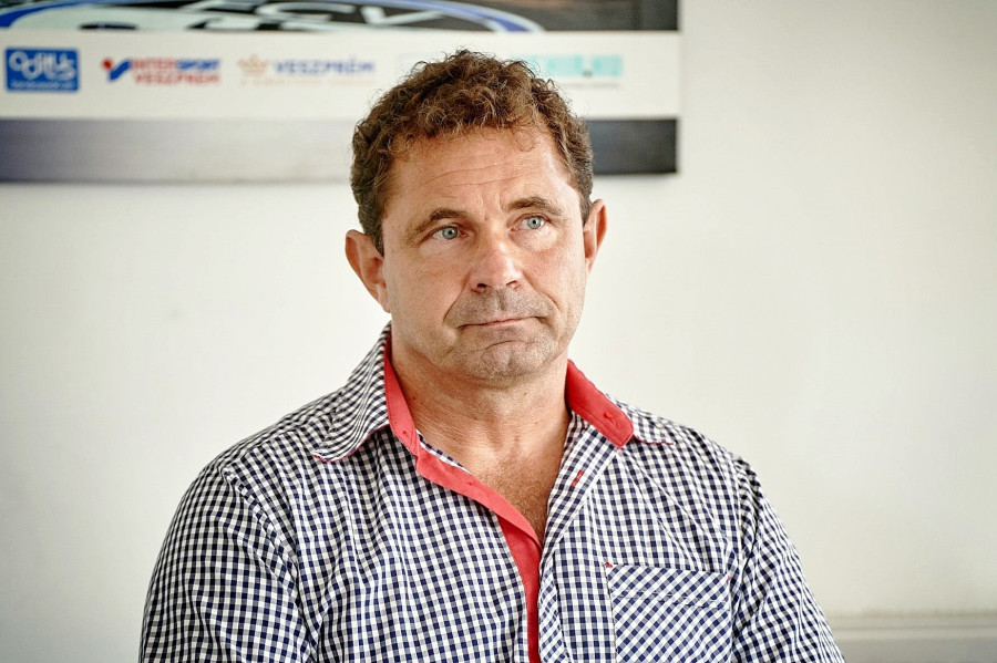 Szabó Péter: Ha feljutunk, vállaljuk az NB II-es tagságot! (archív fénykép)