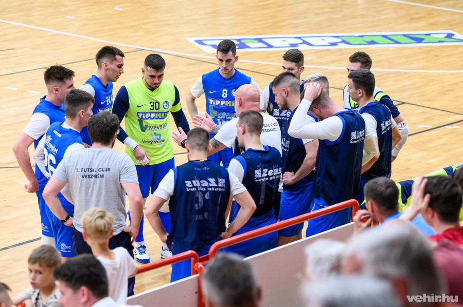 A rendes játékidőben nagyon közel álltak a bravúrhoz a veszprémiek (archív fotó)