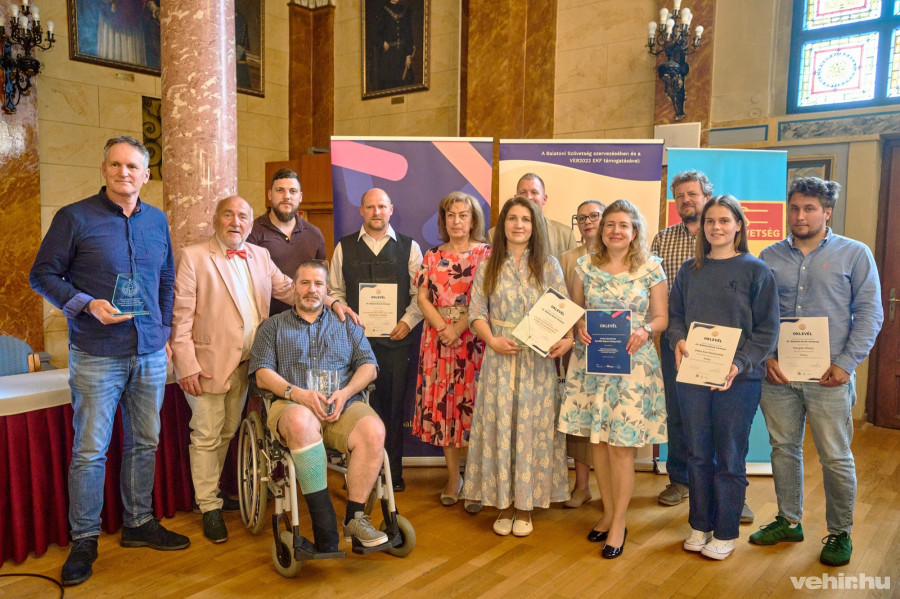 A Balatoni Borok Versenyének díjazottjai