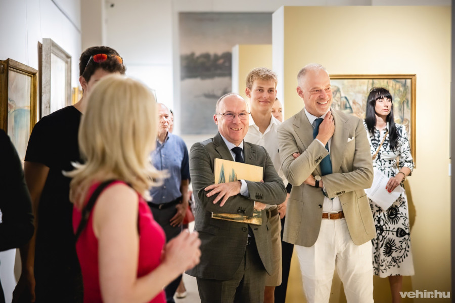 Porga Gyula, polgármester és Szalay-Bobrovniczky Kristóf, honvédelmi miniszter