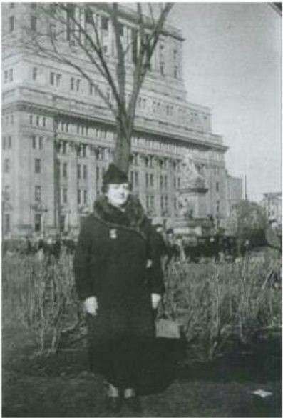 Mathilde Françoise Pede, Weisz Lipót özvegye (Forrás: Encyclopedia Titanica)