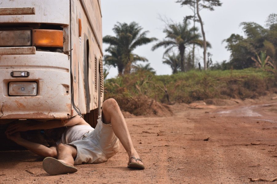 A szerelés mindennapos program volt a Team Superlekker számára is