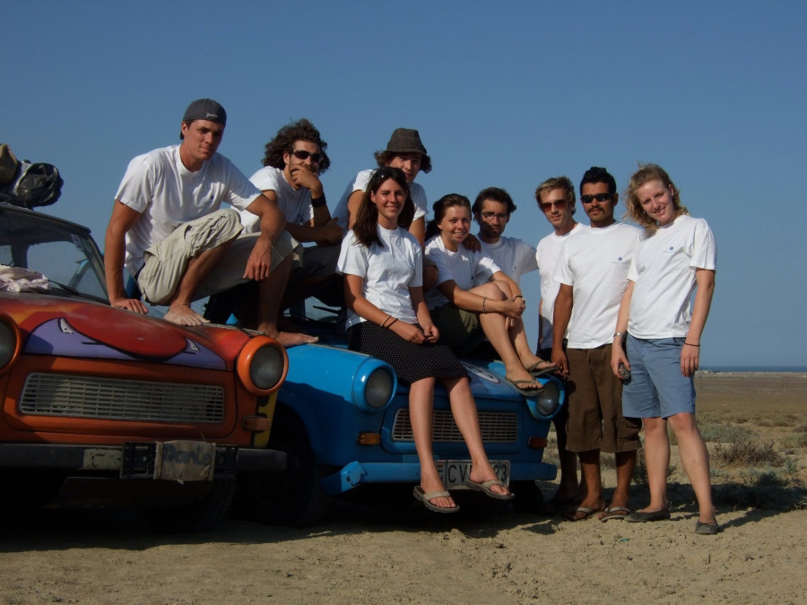 A Trabant Trek csapata