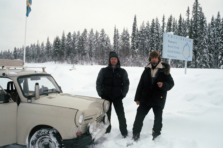 A Trabant Expressz az Északi-sark fölött