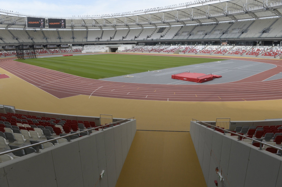 Az egy hónap múlva, augusztus 19-én kezdődő budapesti atlétikai világbajnokságnak helyet adó Nemzeti Atlétikai Központ 2023. július 19-én. Sztárfellépőkkel és szuperdöntőkkel kezdődik majd a világbajnokság, amelyre 250 ezer belépőt már eladtak. MTI/Kovács Attila