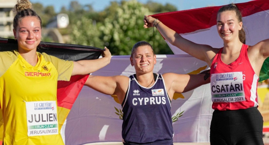 Csatári Jázmin a dobogó harmadik fokára állhatott - Fotó:  MASZ