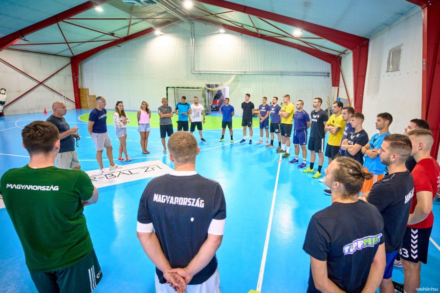 Az Éles-Veszprém szombaton (18.00) a Dabas otthonában kezdi a 2023/2024-es idényt. (archív fénykép)