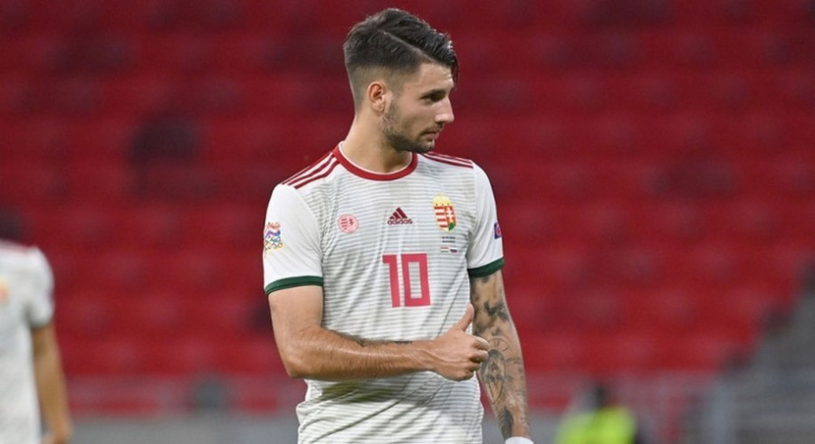 Természetesen a Liverpool sztárja, Szoboszlai Dominik is ott van a kezdőben - Fotó: MLSZ (archív)