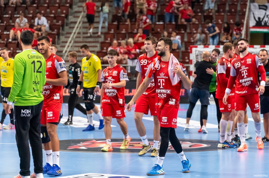 Hét góllal nyert Tatabányán a Veszprém! (archív fénykép)