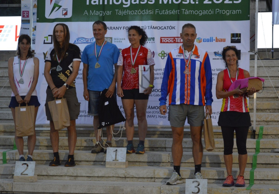 Wengrin Ágnes a dobogó tetején