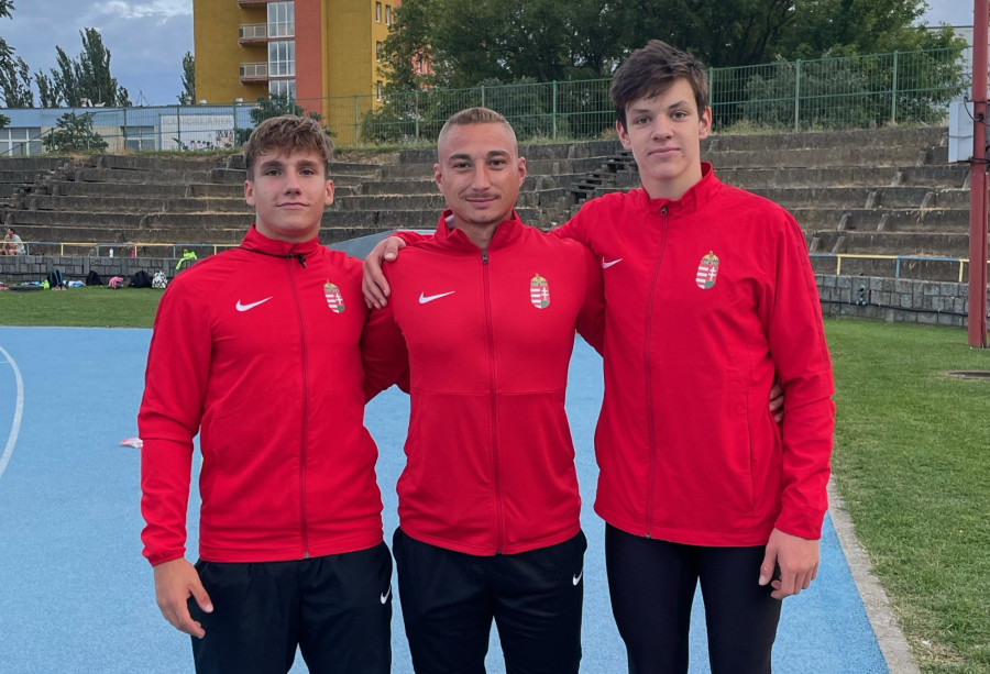 Szabados Zsombor, Szigeti Csongor és Horváth Botond - Fotó: VEDAC