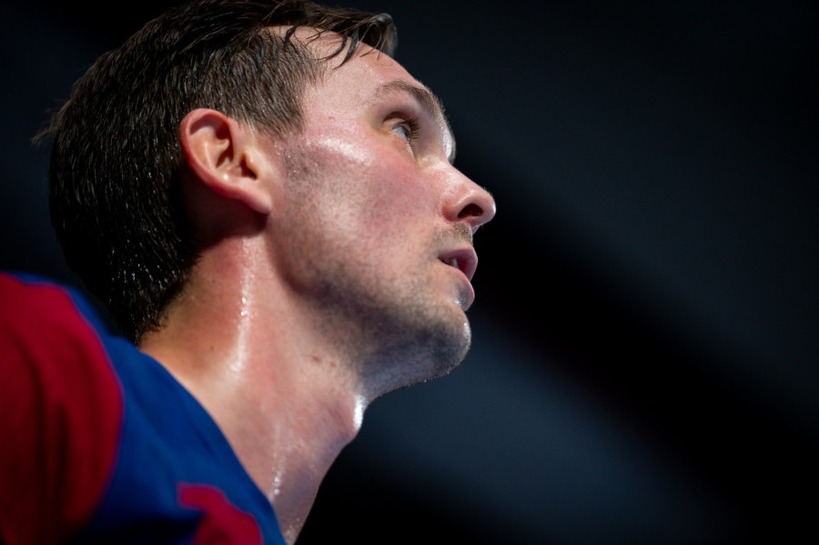 Hampus Wanne motiváltan várja a Veszprém elleni rangadót (fotó: FC Barcelona)