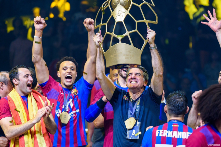 A 2021/2022-es idényben Ortega győzelemre vezette a Barcát a Bajnokok Ligájában (archív fénykép)