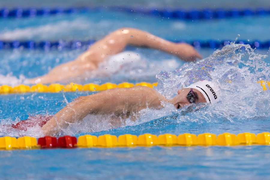 Betlehem Dávid a második helyen zárt 800 méter gyorson - Fotó: MTI/Derencsényi István (archív)