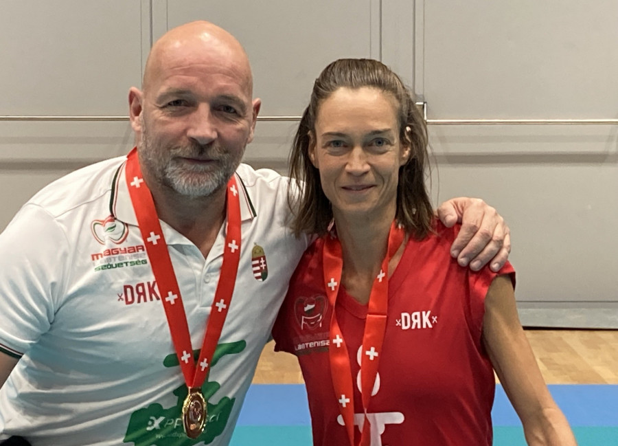 A sikerpáros: Pál Tamás és Lepsényi Boglárka
