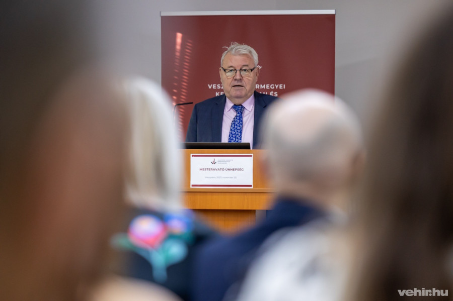 Dr. Marsovszky György, a Veszprém Vármegyei Kereskedelmi és Iparkamara elnöke