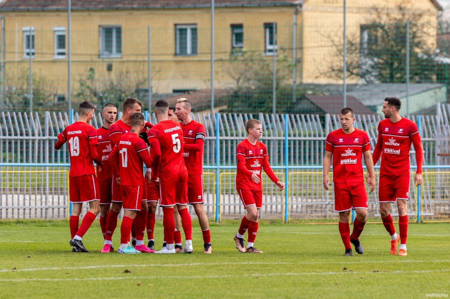 A veszprémiek remek teljesítménnyel zárták az őszt! (archív fénykép)