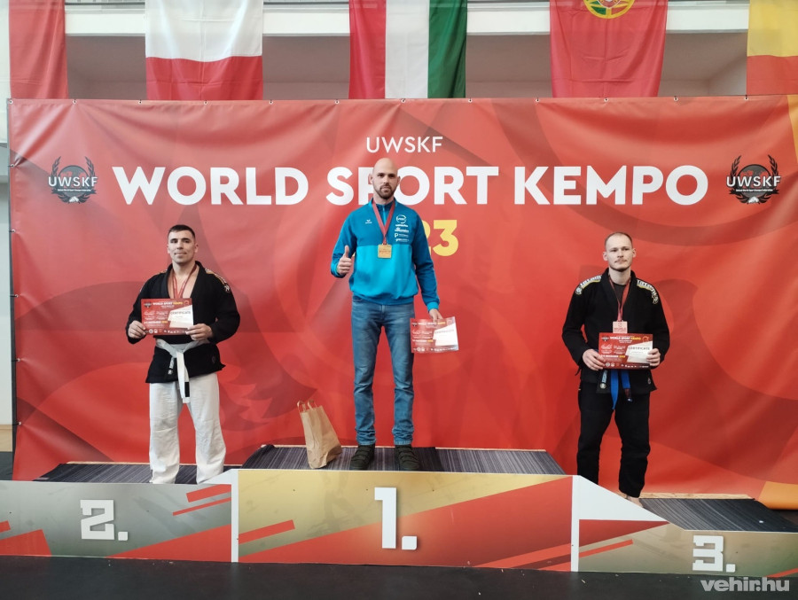  Tislér Péter a Hanshi Kempo Világkupán bajnoki címet szerzett!