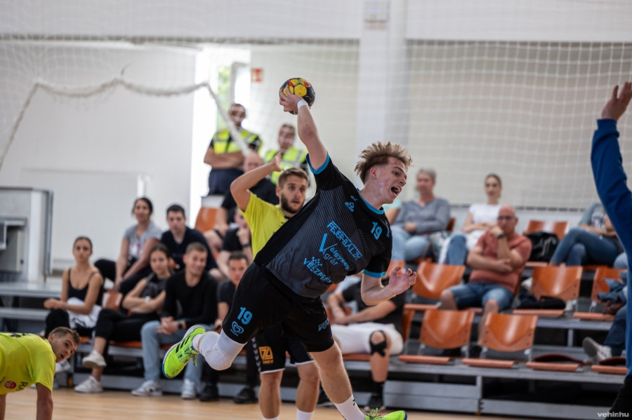 Izgalmas mérkőzés volt, de alulmaradt a Veszprém (archív fénykép)