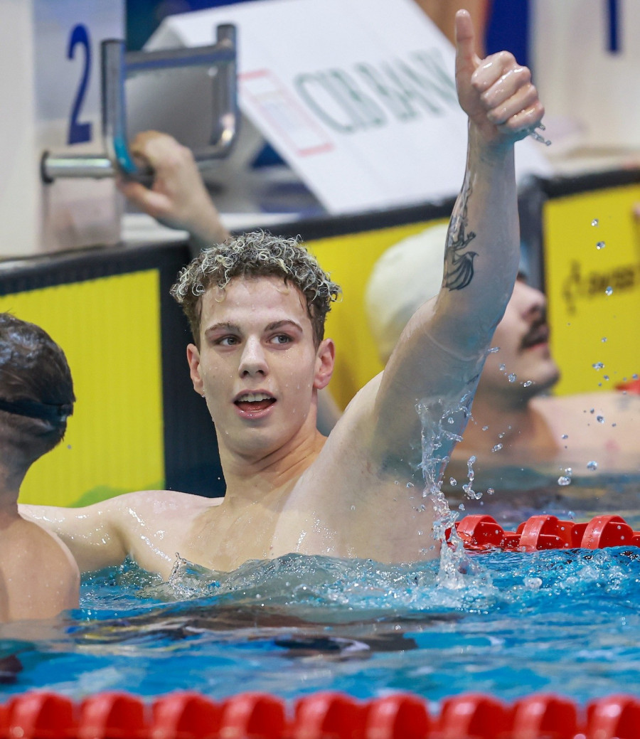 Sárkány Zalán szeretne a párizsi olimpián bizonyítani - Fotó: MÚSZ