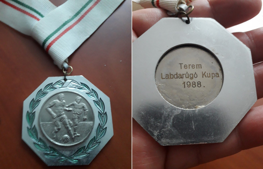 Az egyik veszprémi ezüstérem